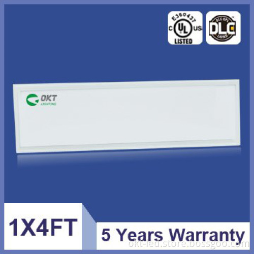 OKT UL DLC 91lm/w 1x4ft 40W led panel ceiling lamp